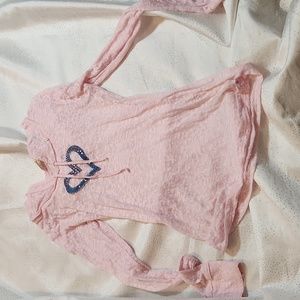 Simply roses long-sleeved shirt size s for women